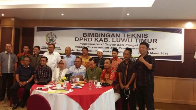 
					Anggota DPRD Lutim Bimtek di Makassar