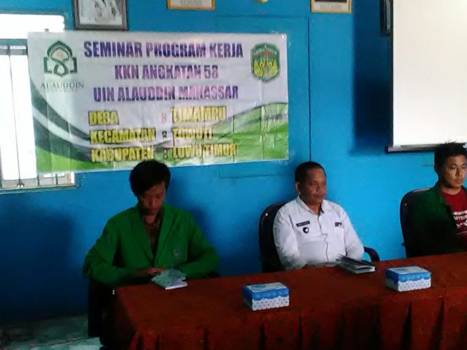 
					8 Mahasiswa UIN Alauddin Makassar KKN di Timampu, Ini Yang Akan Dilakukan