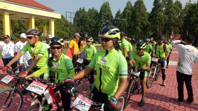 
					Tim Sepeda Jelajah Nusantara Tinggalkan Lutim Bertolak ke Sultra