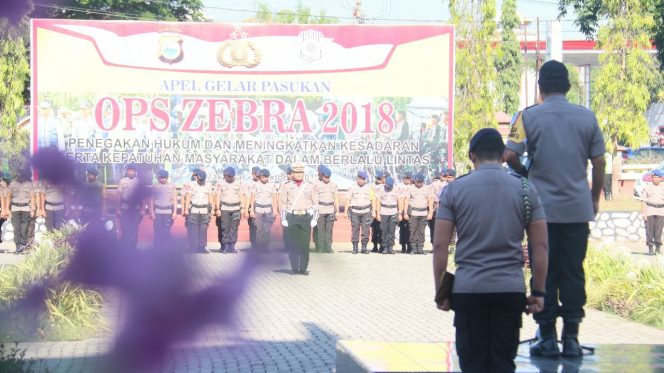 
					Pimpin Apel Operasi Zebra 2018, Kapolda Sulsel Titip Pesan ke Polantas