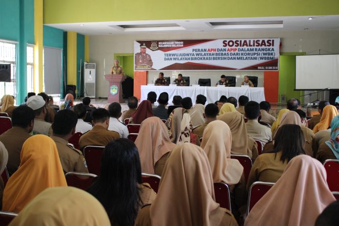 
					Suasana Sosialisasi APH dan APIP Oleh Kejati Sulsel di Luwu Timur