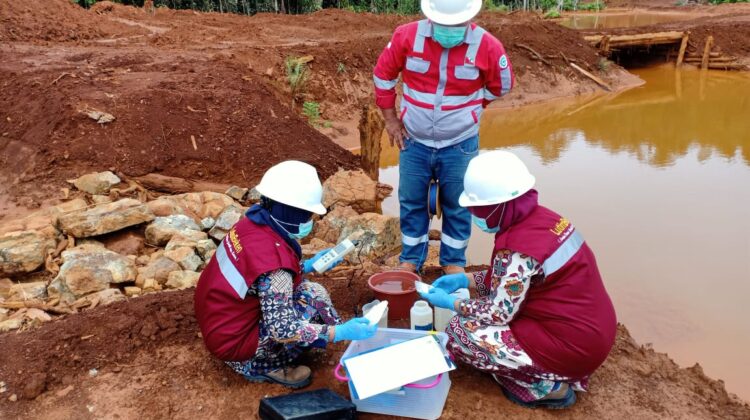DAS Sungai Pongkeru – Malili Keruh, DLH Lutim : Sediment Pond PT.CLM Baik-Baik Saja