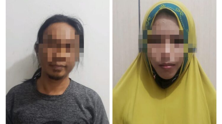 Polres Lutim Tangkap Sepasang Pelaku Pencuri Handphone di Malili