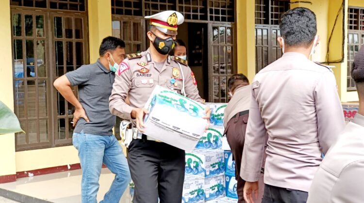 Pemda dan Polres Torut Salurkan Bantuan ke Sulbar
