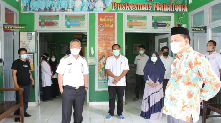 Sidak di PKM Mahalona, Budiman Minta Mushollah PKM Direnovasi