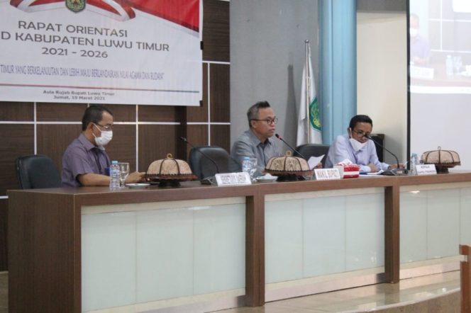 
					Wabup Budiman Pimpin Rakor Orientasi RPJMD Kabupaten Luwu Timur
