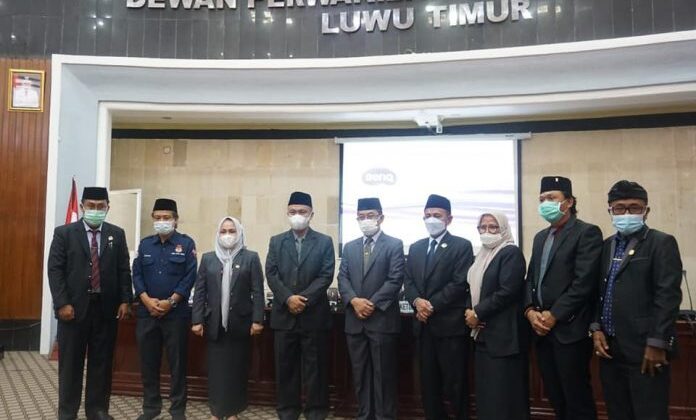 Paripurna Pengumuman Penetapan Bupati dan Wakil Bupati Terpilih Pilkada 2020