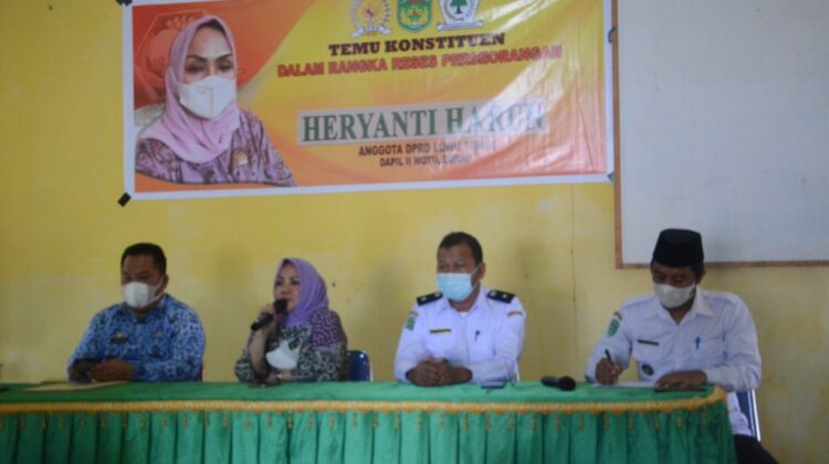 Heryanti Harun Serap Aspirasi Masyarakat