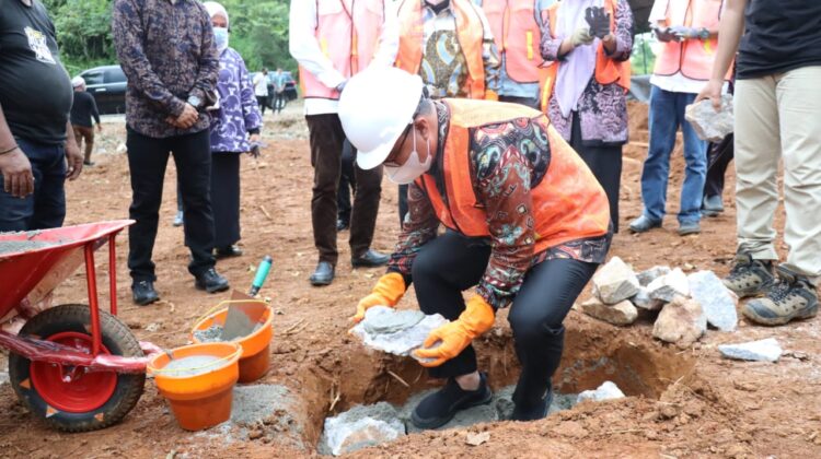 Pembangunan Proyek Perpustakaan Senilai 10 Miliar Dimulai