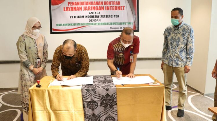 Kominfo dan PT. Telkom Sepakati Kerjasama Layanan Jaringan Internet