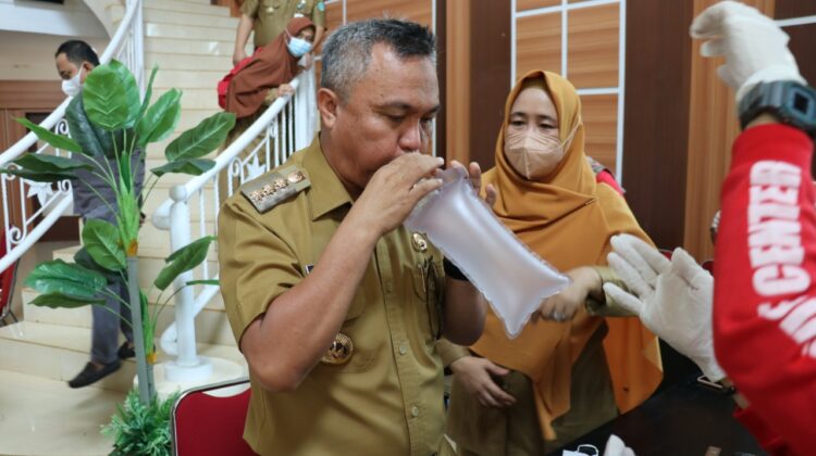 Deteksi Covid Dengan GeNose, Lutim Yang Pertama