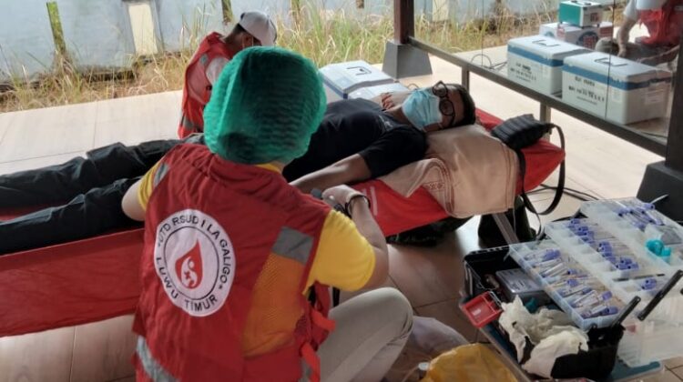Aksi Donor Darah Juber Malili Kumpulkan 27 Kantong Darah