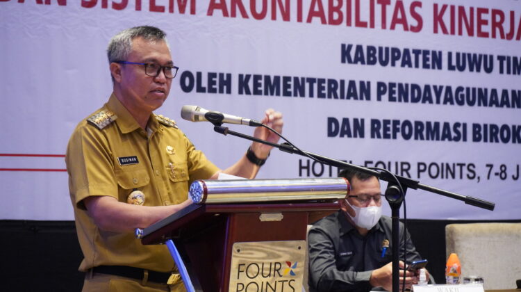 Di Coaching Clinic SAKIP, Kepala OPD Lutim Diharapkan Mampu Wujudkan Reformasi Birokrasi