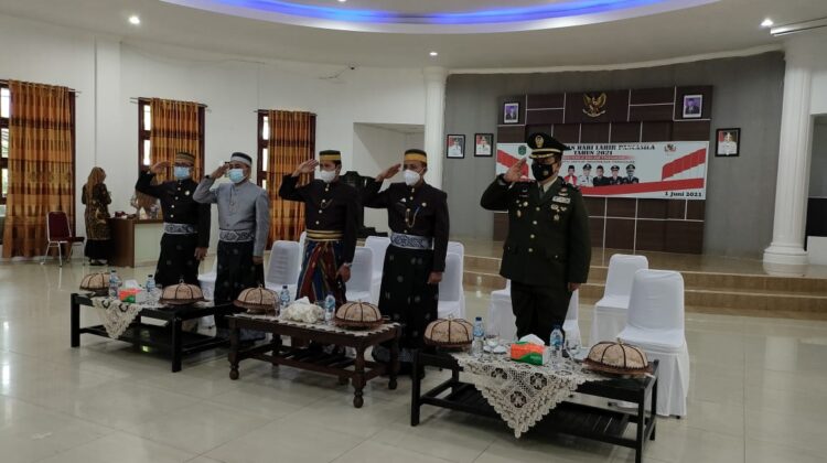 Jokowi Pimpin Upacara Hari Lahir Pancasila Secara Virtual