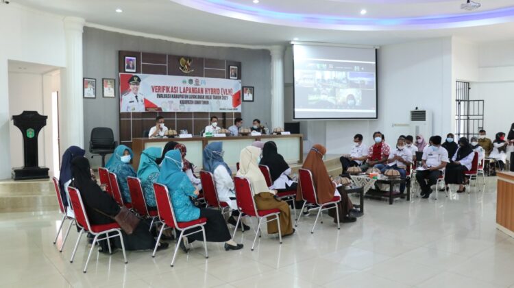 Lutim Ikut VLH Evaluasi KLA 2021 Secara Virtual