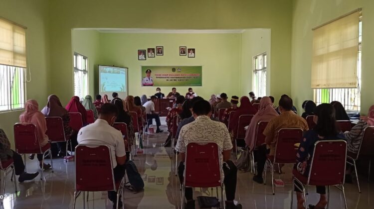 Pemkab Lutim Gelar FGD Penyusunan Matriks TPB/SDGS