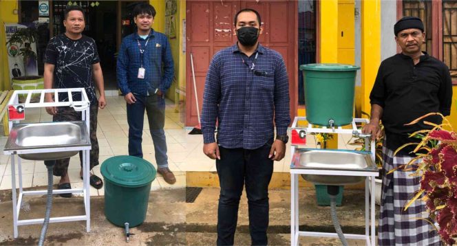 
					Cegah Penularan Covid, CLM Siapkan Sarana Cuci Tangan di Fasilitas Publik 4 Desa