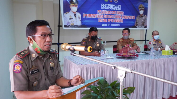 Satpol PP dan Damkar Gelar Pelatihan Satlinmas, Ini Tujuannya