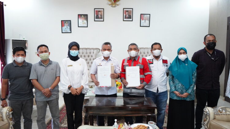 RTH Pemda Lutim Dapat Dukungan Dari CLM dan Aneka Gas