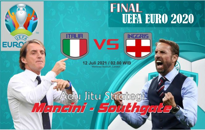
					Final Euro 2020 : Prakiraan Formasi Italia Vs Inggris