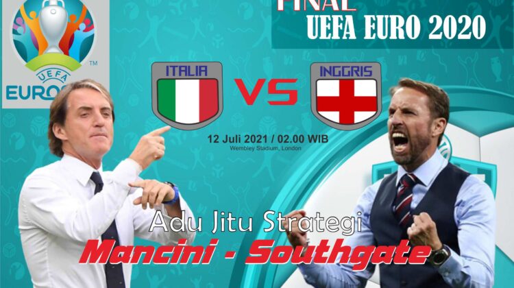 Final Euro 2020 : Prakiraan Formasi Italia Vs Inggris
