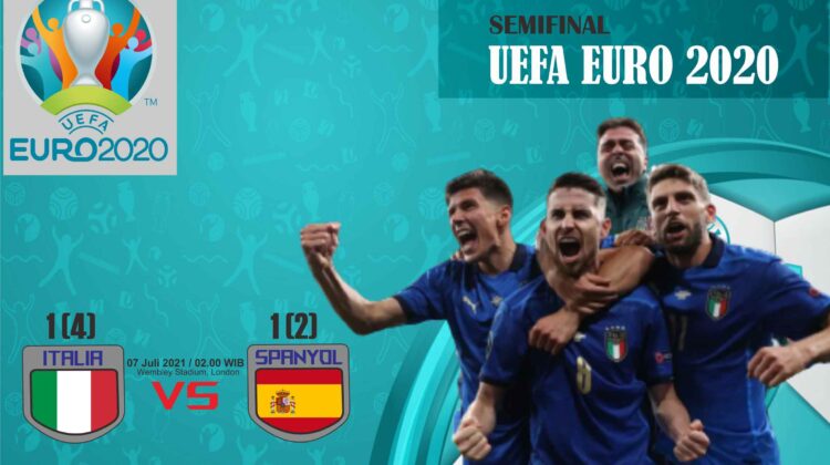 Menang Lewat Adu Pinalti, Timnas Italia Melaju ke Final Euro 2020