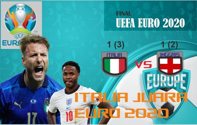 
					Final Euro 2020 : Italia Angkat Trophy Euro 2020