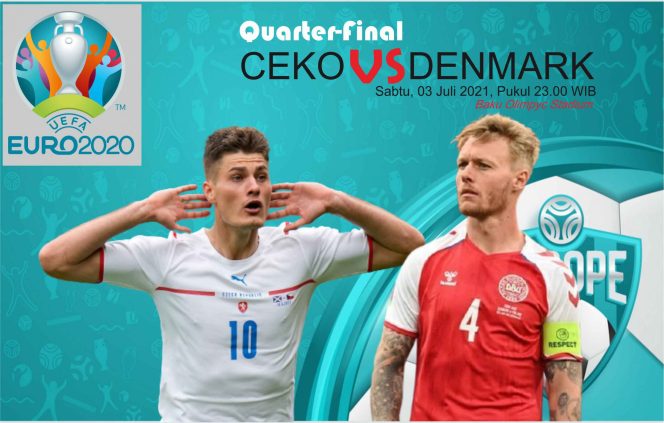 
					Lanjutan EURO 2020 : Prediksi Ceko Vs Denmark