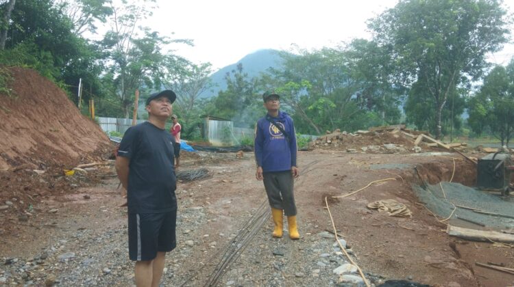 Bupati Lutim Pantau Kondisi BBG Sambil Olahraga