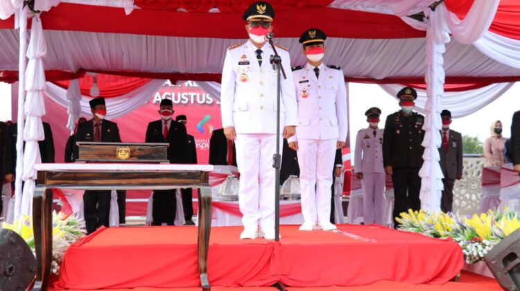 FOTO : Upacara Peringatan HUT RI Ke-76 di Luwu Timur