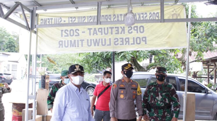 Pantau Pos Covid di Perbatasan, Ini Harapan Bupati