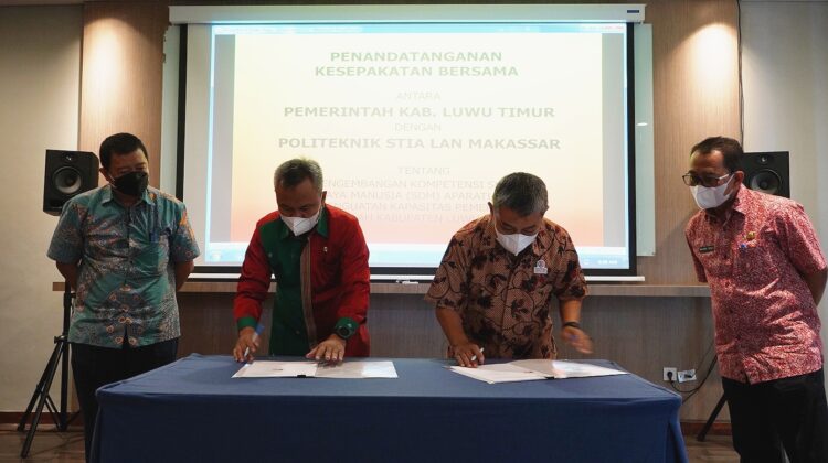 Jalin Kesepakatan Dengan Pemkab Lutim, STIA LAN Makassar Akan Lakukan ini