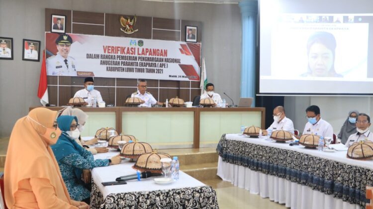 Lutim Raih Penghargaan APE 2021 Kategori Utama