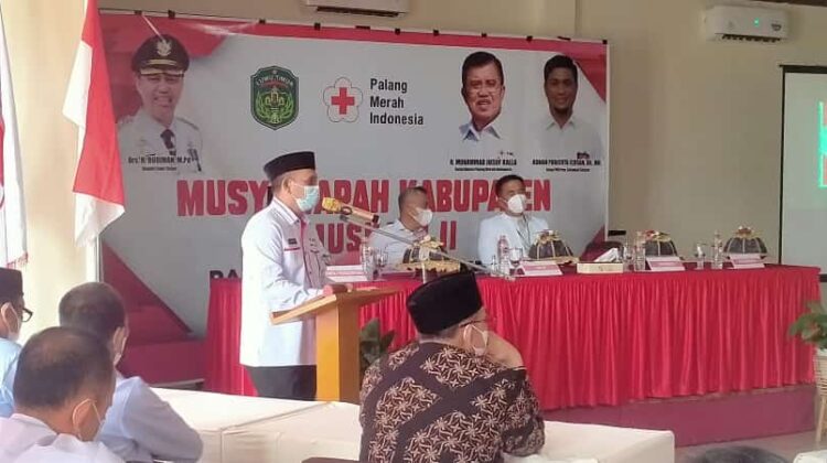 Muskab ke-II PMI Lutim : Budiman Terpilih Ketua