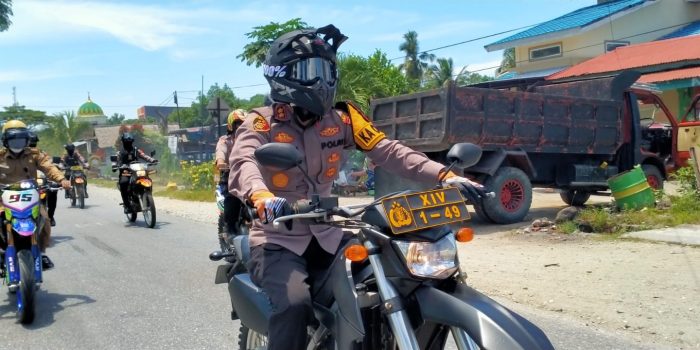 Video : Patroli Kamtibmas Polres Luwu Timur jelang Pilkades