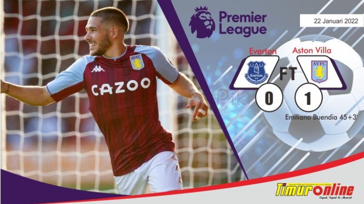 Everton Takluk di Kandang Atas Aston Villa, Buendia Cetak Gol di Injury Time
