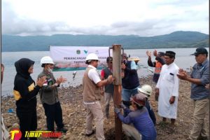 Vale Fasilitasi Pemancangan Tiang Pertama Tambatan Perahu Wisata Laa Waa River Park