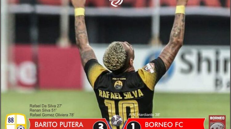 BRI Liga 1 : Barito dan Arema Raih Tiga Poin di Kandang