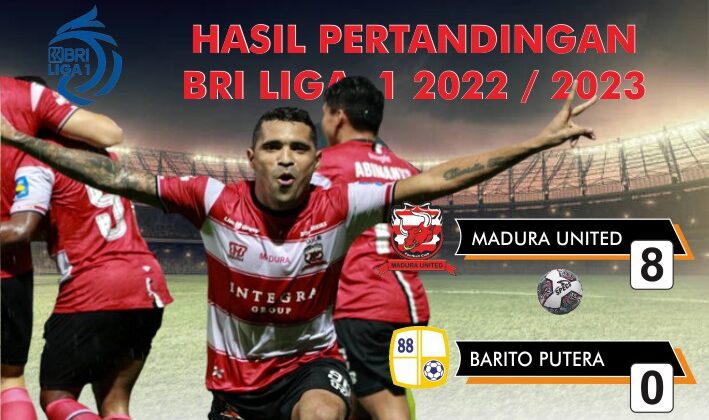 BRI Liga 1 : Laga Perdana, Madura United Menang Besar