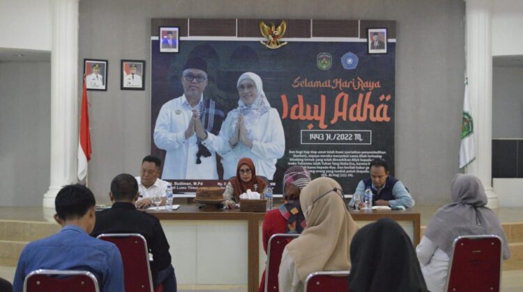 Sufriaty Pimpin Rapat Dekranasda, Berharap UMKM Lutim Bisa Lebih Maju