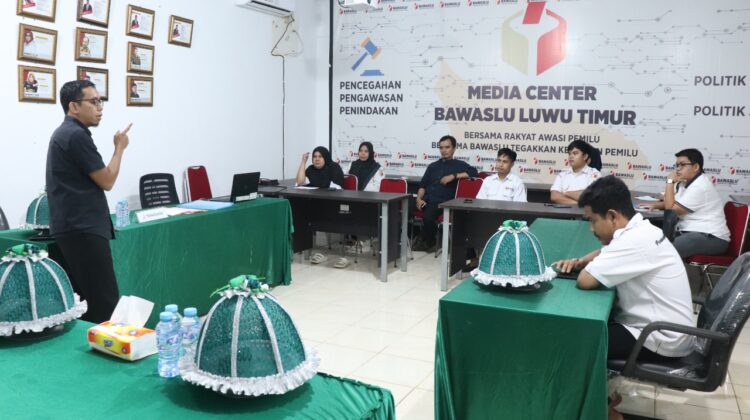 Bawaslu Luwu Timur Lakukan Simulasi Sengketa Proses Cepat