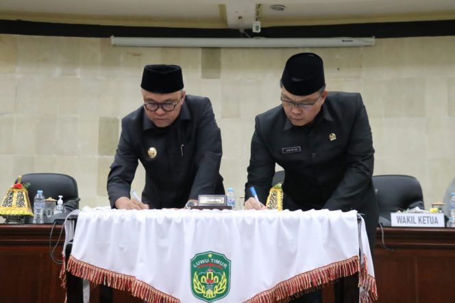 
					Bupati Dan Ketua DPRD, Setujui Ranperda Pelaksanaan APBD 2021