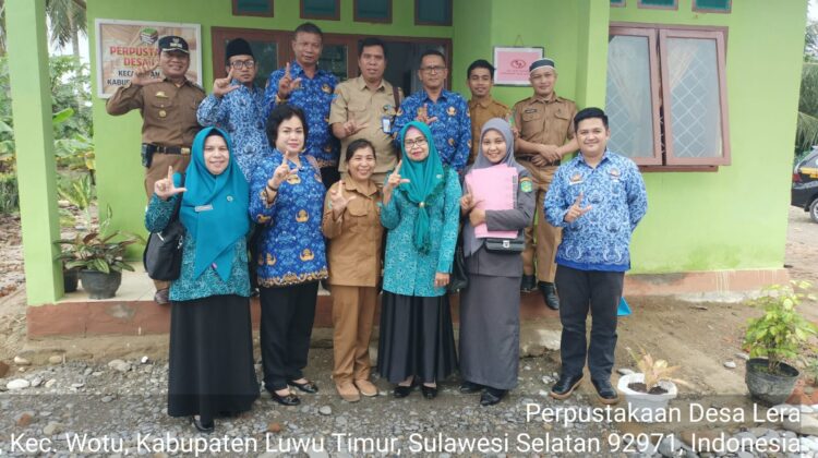 Kades Lera Apresiasi Masukan Tim Juri Lomba Perpustakaan Desa