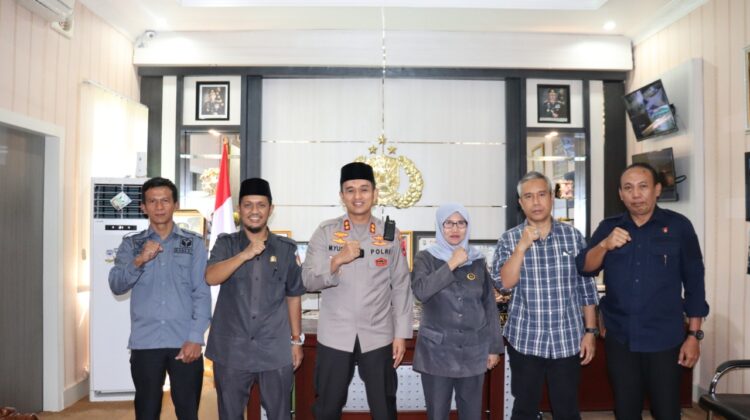 Audiensi dengan Kapolres dan Kejari, Bawaslu Bahas Pembentukan Sentra Gakkumdu