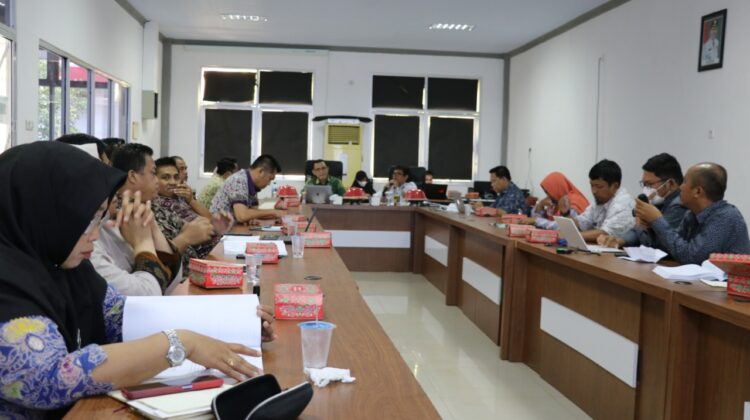 Diskominfo-SP Lutim Gelar Rapat Evaluasi Internal SPBE Tahun 2021-2026