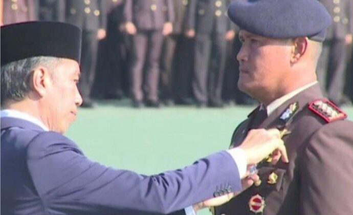 Mantan Kapolres Luwu Timur Dapat Penghargaan Bintang Bhayangkara Nararya Dari Presiden RI