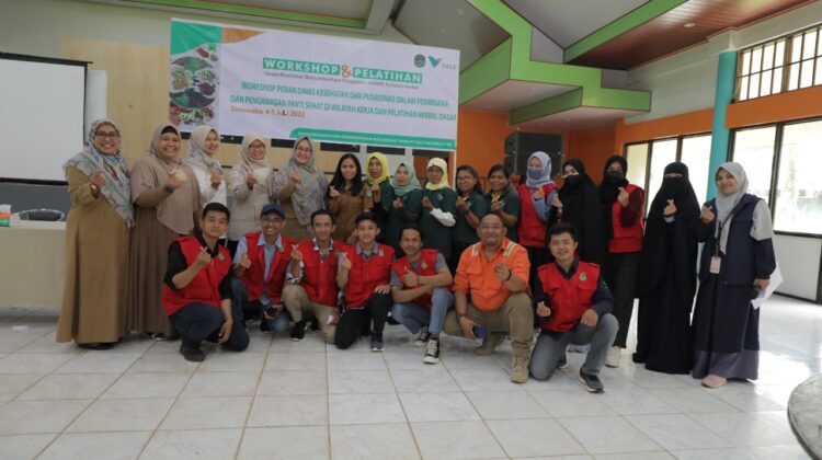 Gaet Puskesmas dan Komunitas Lokal, Program PPM PT Vale Gencarkan Literasi Tanaman Herbal