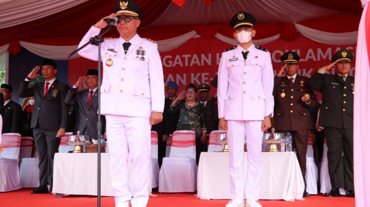 Bupati Pimpin HUT Ke-77 RI Tingkat Kabupaten Luwu Timur