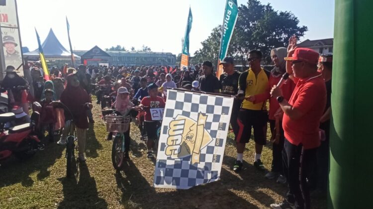 Bupati Luwu Timur Lepas Peserta Sepeda Santai di Tomoni