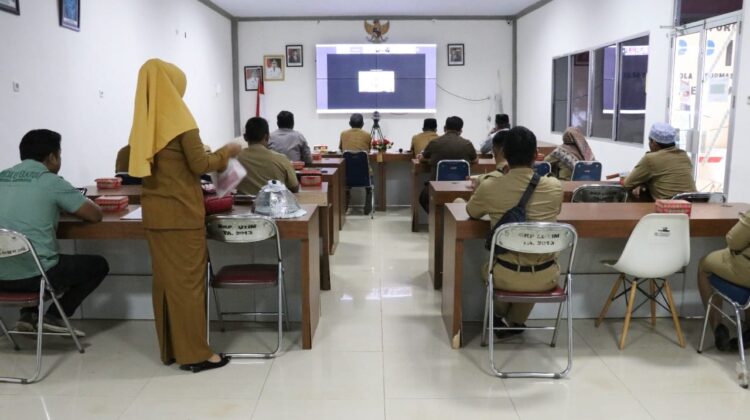 Pemkab Lutim Ikuti Rakor Pengendalian Inflasi Daerah Secara Virtual